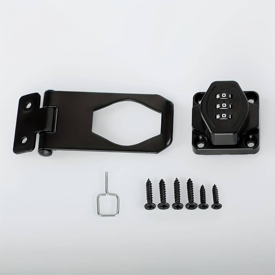 Lock Color Black Size 7.62 Cm