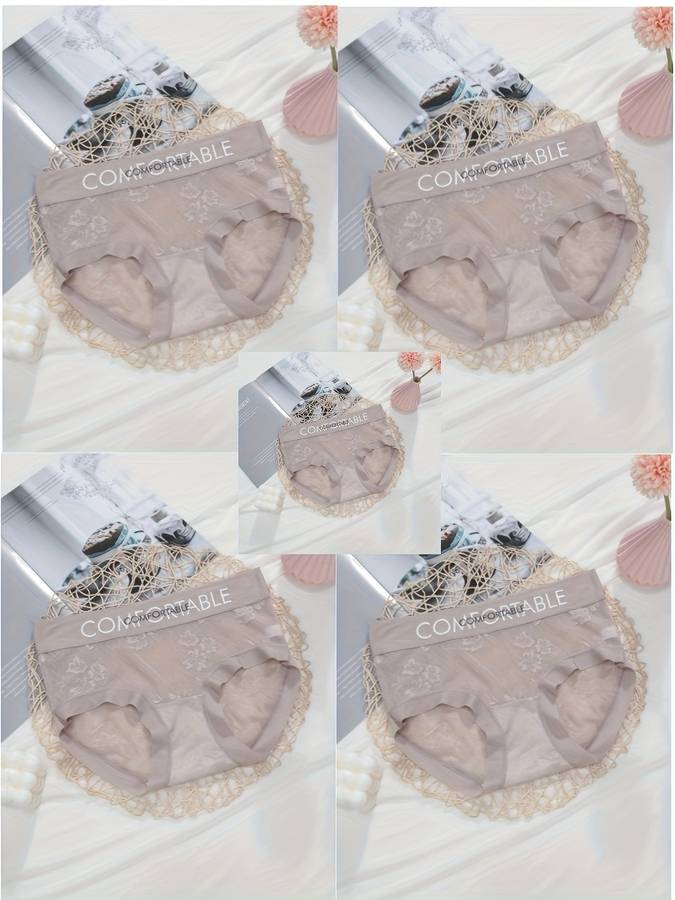 Womens Underwear Color Mixed Colors 5 Pieces Sizeasian M