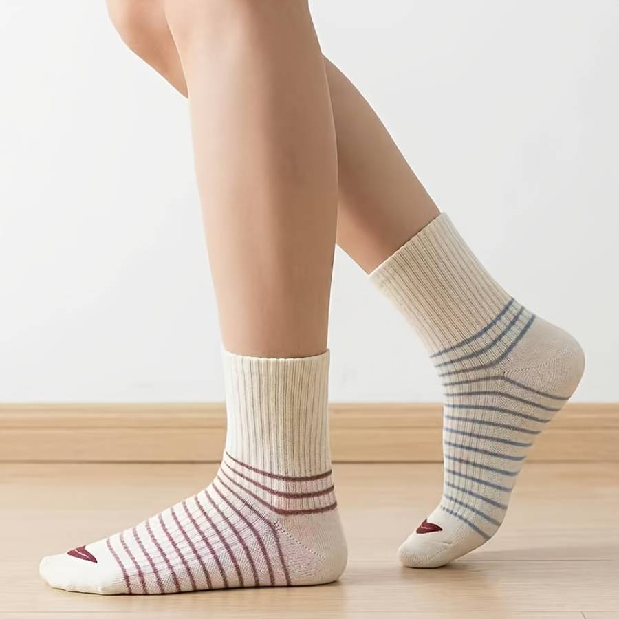 Women S Socks Color Mixed Color5 Pairs Size Onesize