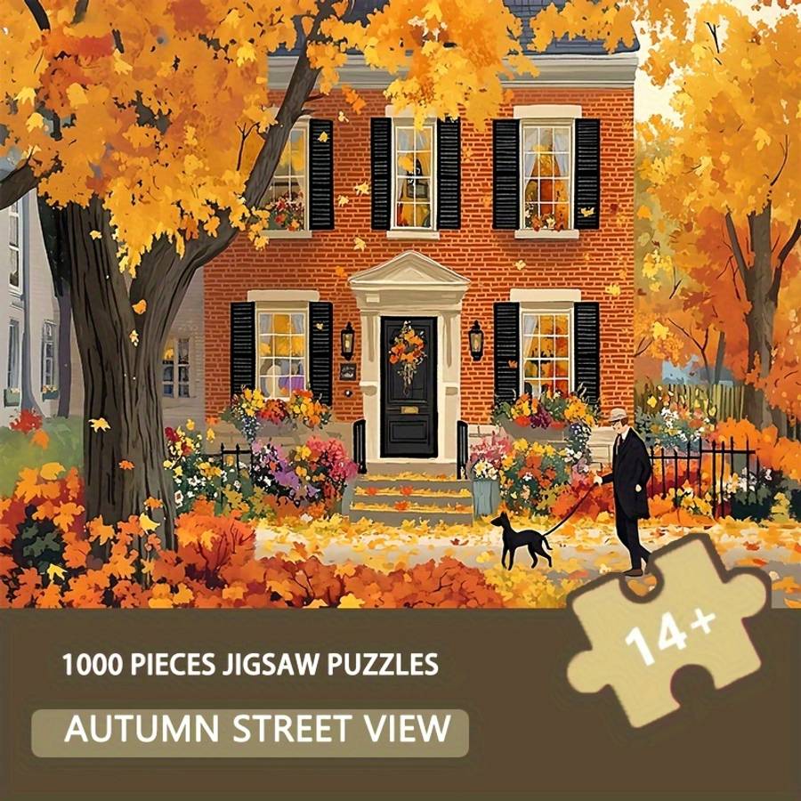 1000pcs Mini Jigsaw Puzzle Premium Paper Ideal for Adults Enthusiasts Perfect G