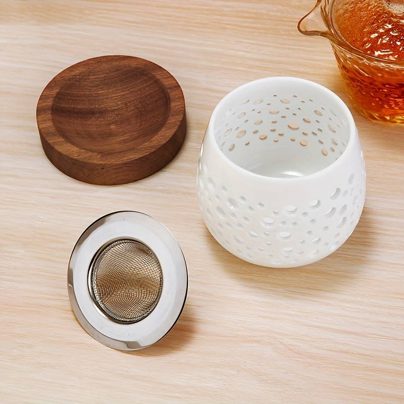 Incense Burner Color  White Round Incense Burner  Ceramic Add  Filter Add  Diameter 9 Round Sapele