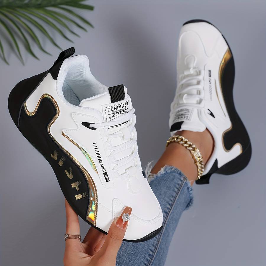 Women S Sneakers Color Black Mesh Sizeuk 5