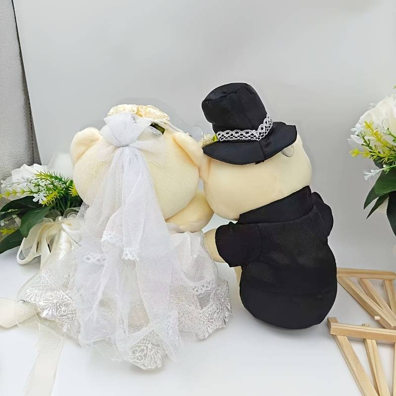 Toy Doll Color Couple Bear Quantity 2Pcs