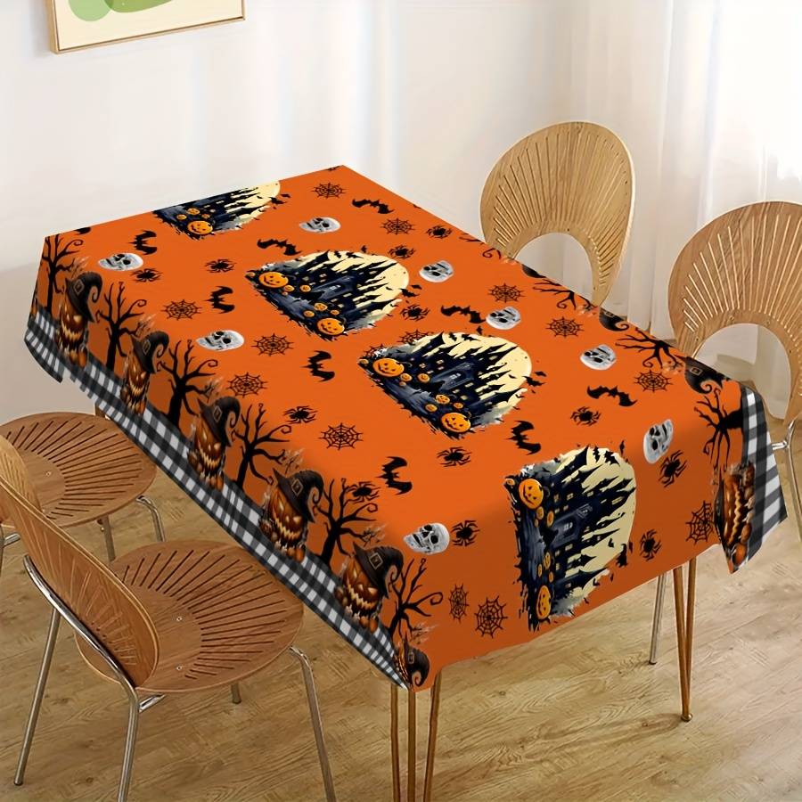 Halloween tablecloth decoration size 35.4 x 55.1in or 90 x 140cm