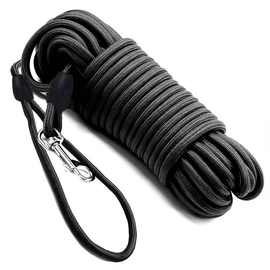 Dog Leash Color Black Size M
