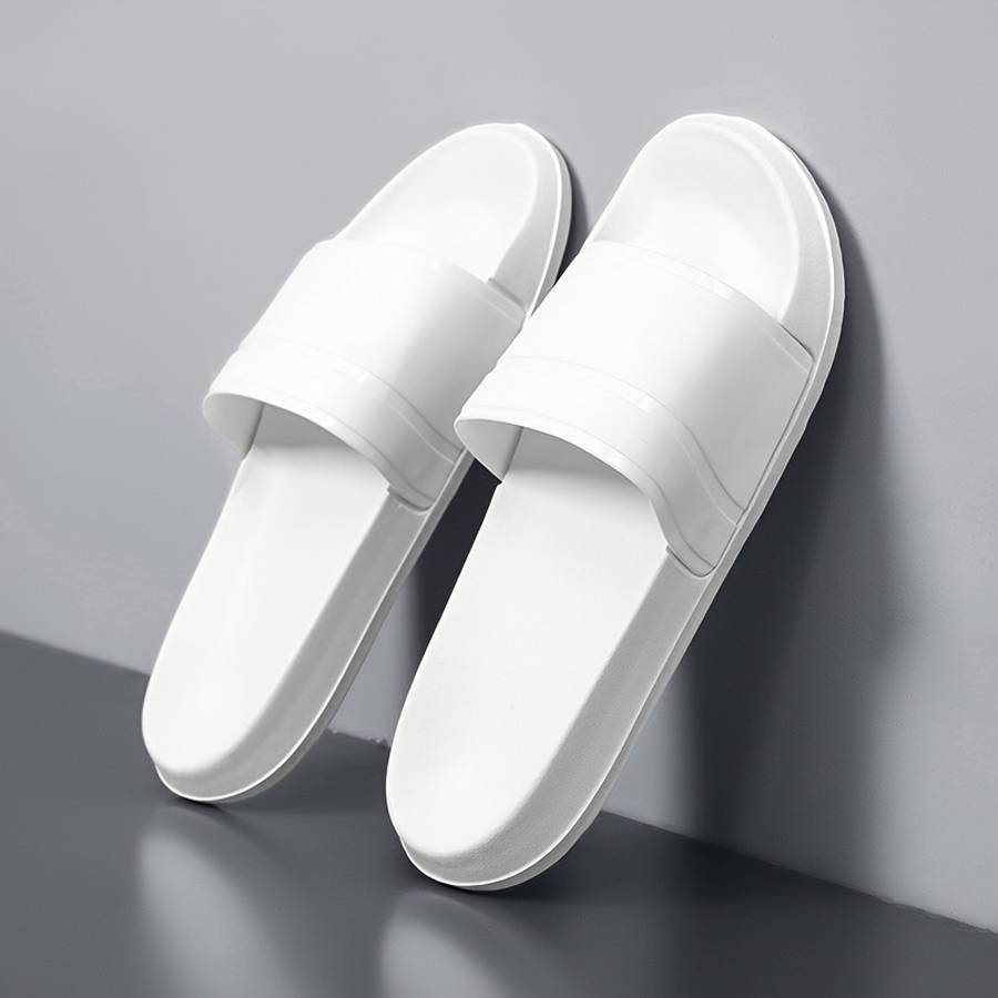 Men Slippers Summer Style White Size Uk 8.5 To 9