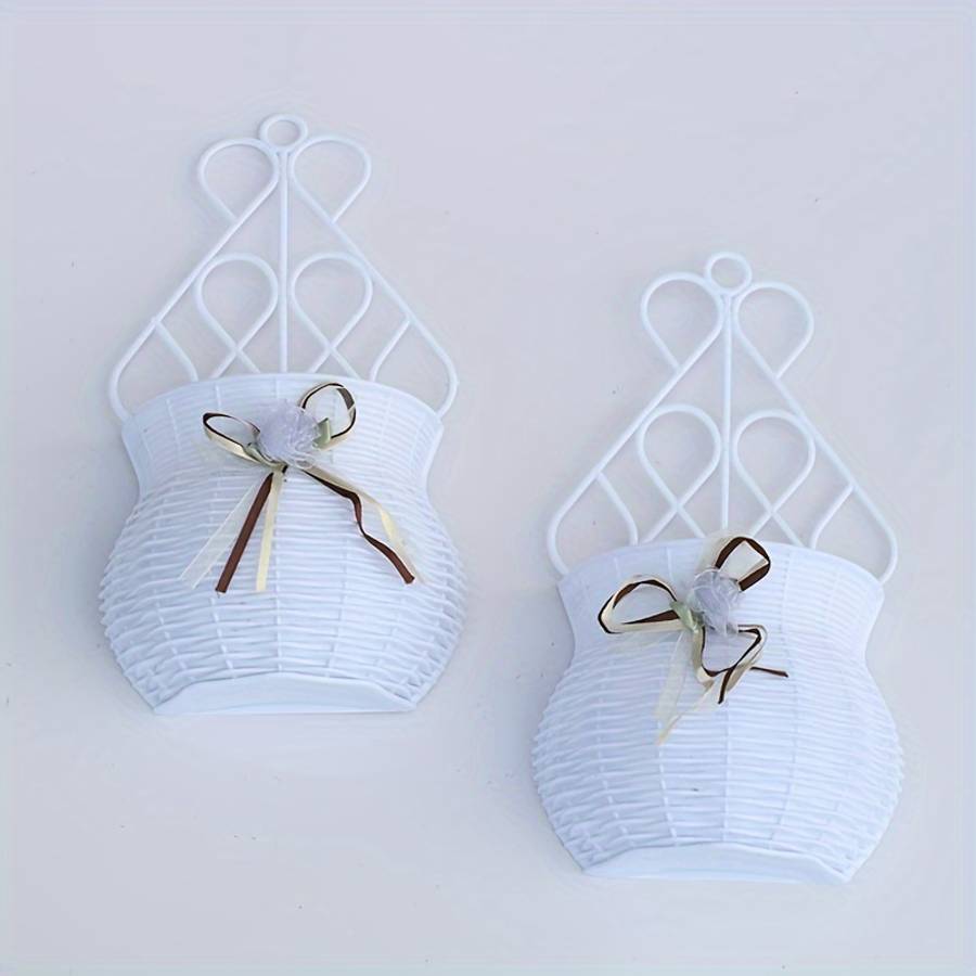 Flowerpot Color White  24 2X13 5X9 5Cm -1 Piece