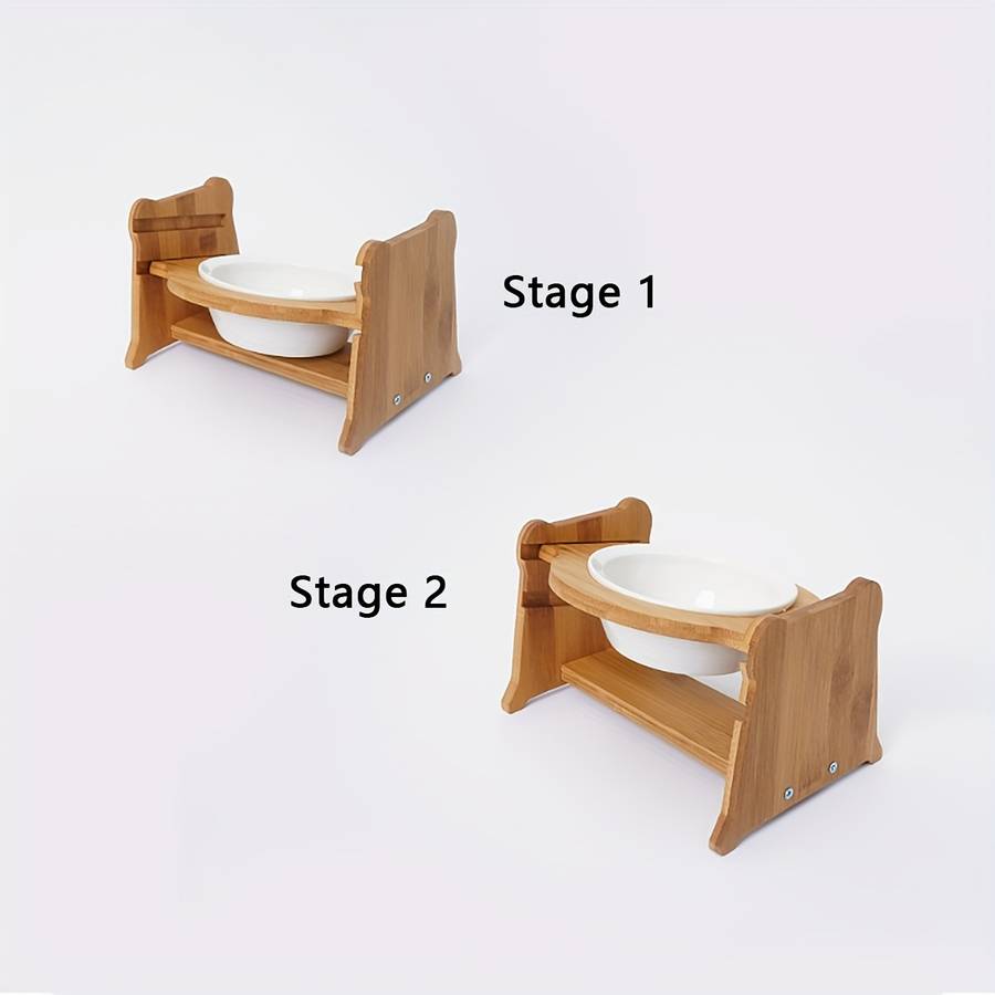 Pet Supplies Size Double Bowl