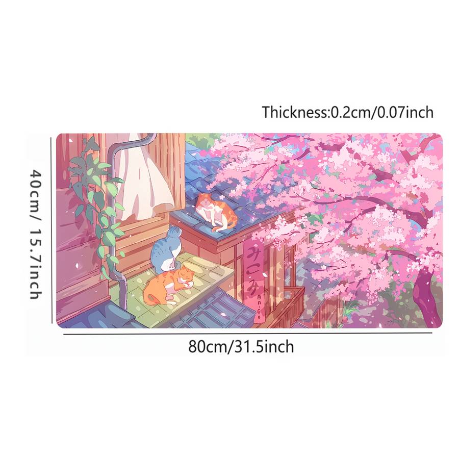 Mouse Pad Size 23.6Inch X 11.8Inch