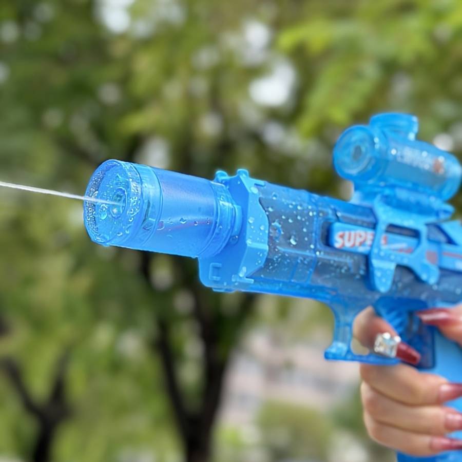 Water Gun Items With Light Linkage Back To The Chamber Blue