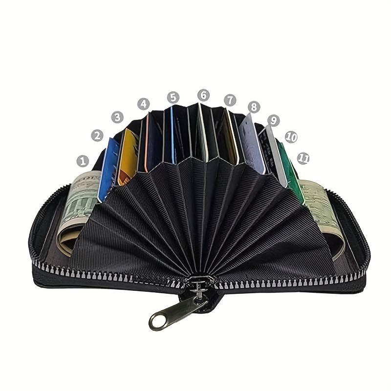 1pc Fashion Bank Card Business Card Wallet Men's Organ Card Holder Credit Card Holder and ID Hold