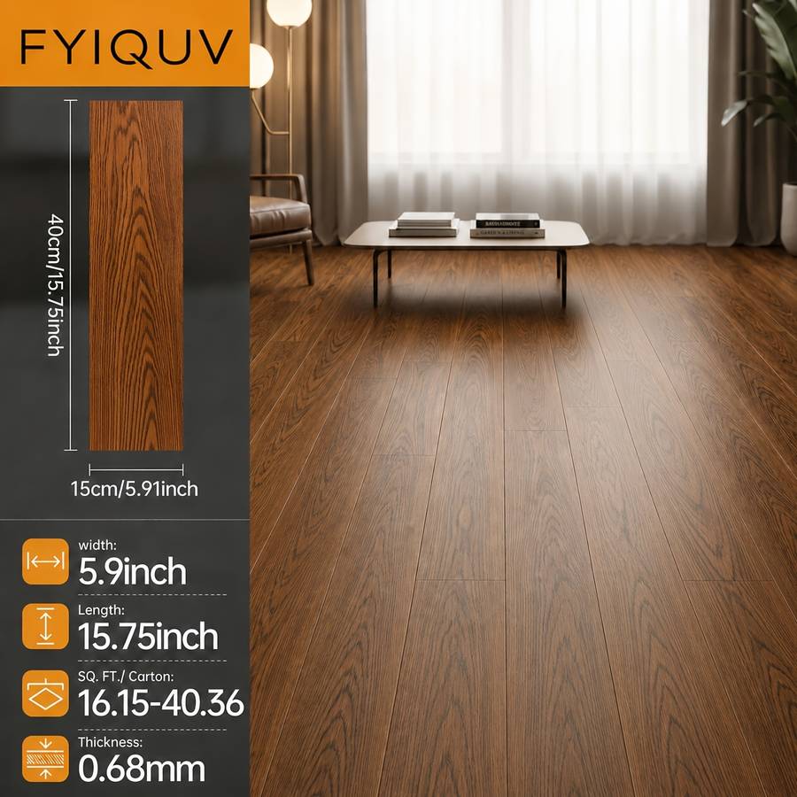 Self Adhesive Floor Stickers Lth8610 50Pcs