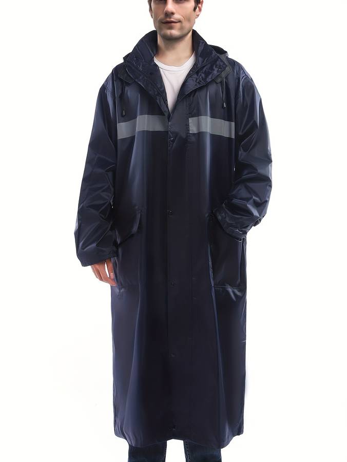 Raincoat Navy Color Size Uk L