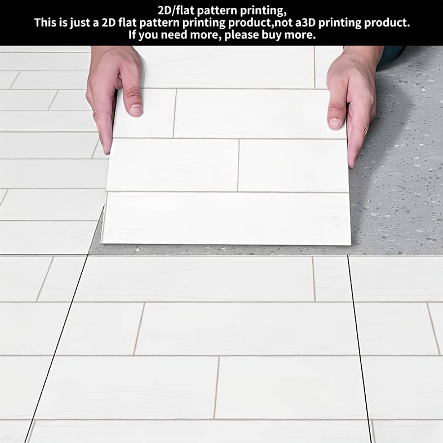 Self Adhesive Floor Stickers 11.8Inchx11.8Inch30X30Cm