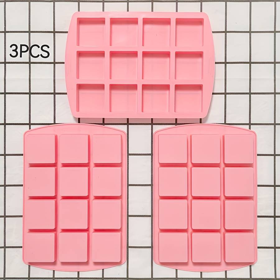 Suitable For Baking Molds Color Pink Quantity 3Pcs