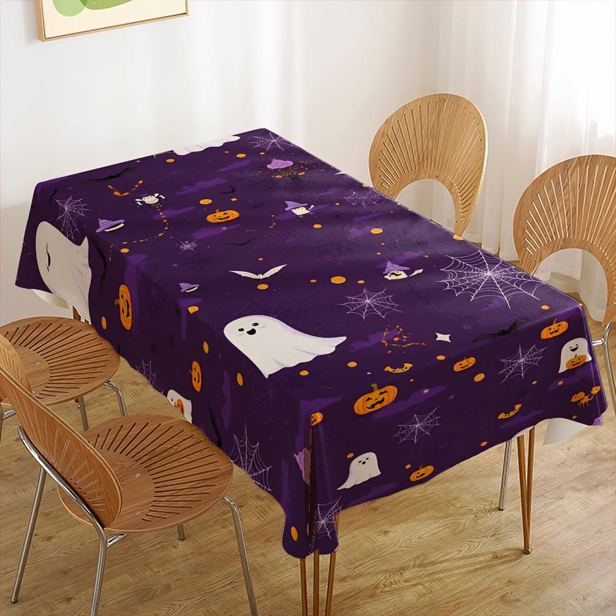 Halloween tablecloth decoration size 140cm x 180cm