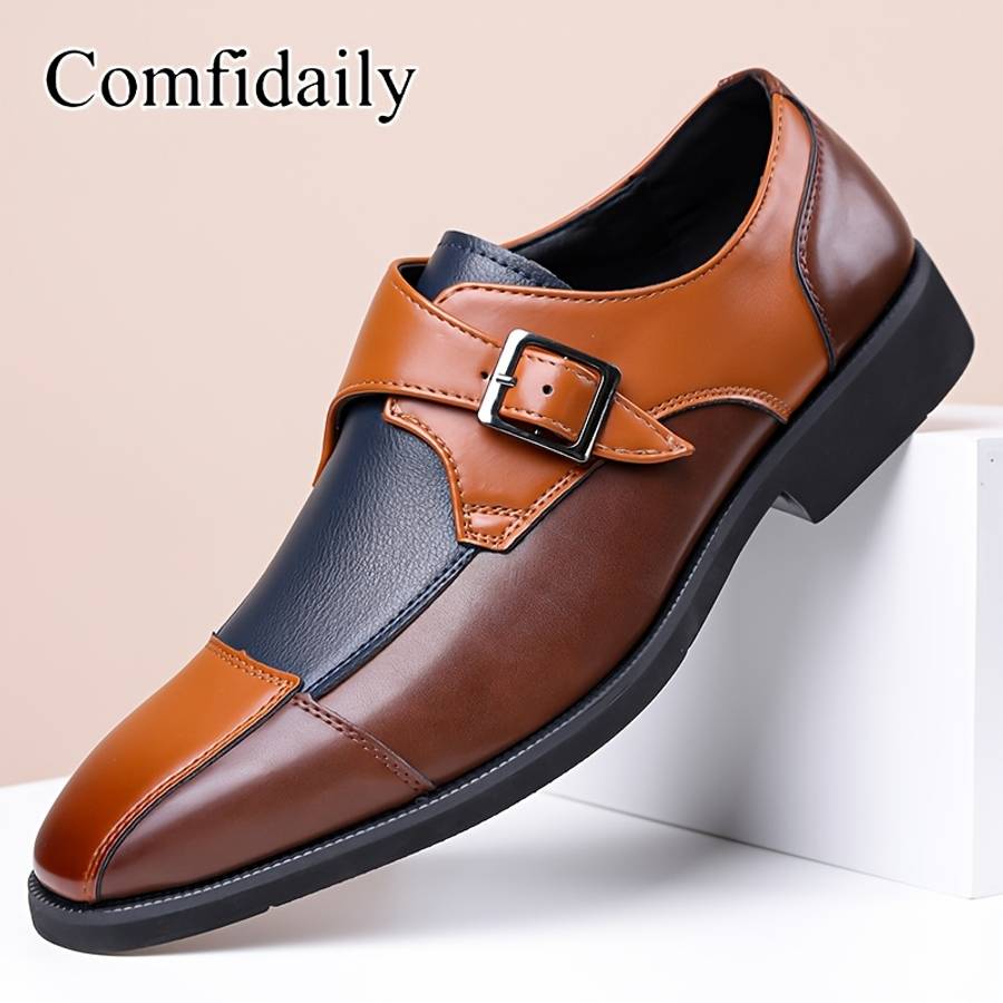 Mens Leather Shoes Color 81960Orange Sizeuk 11.5