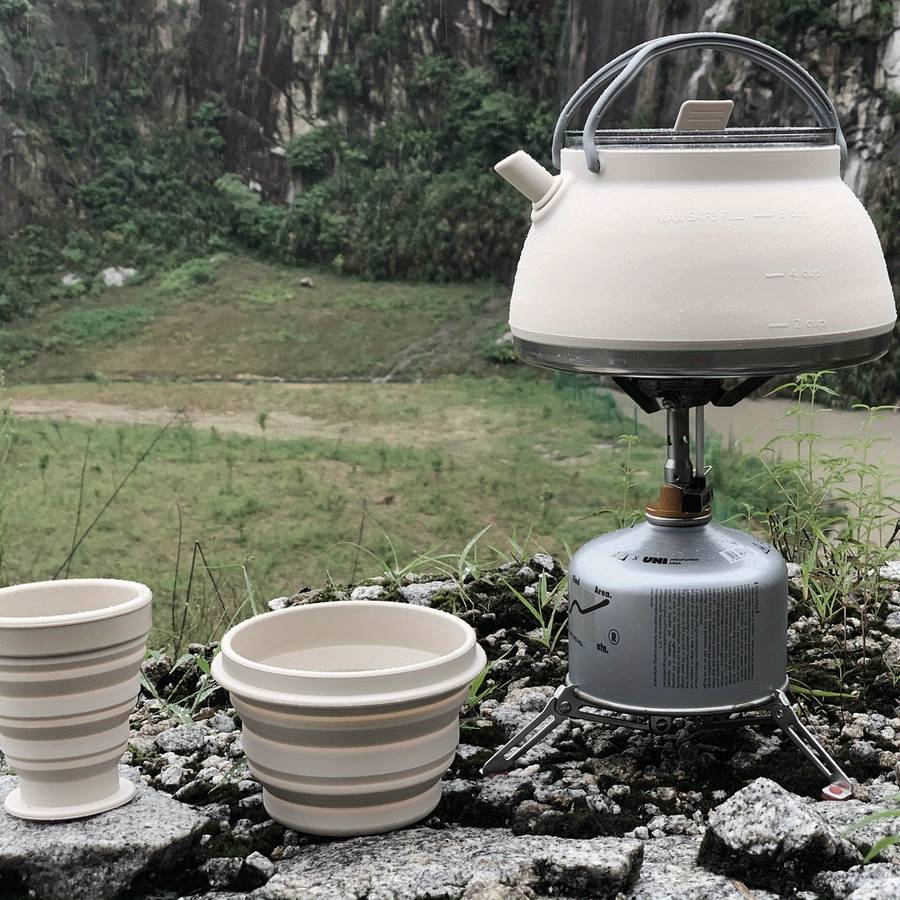 3pcs Premium Set 3 Outdoor Cooking Utensils Camping Including Collapsible Bowl
