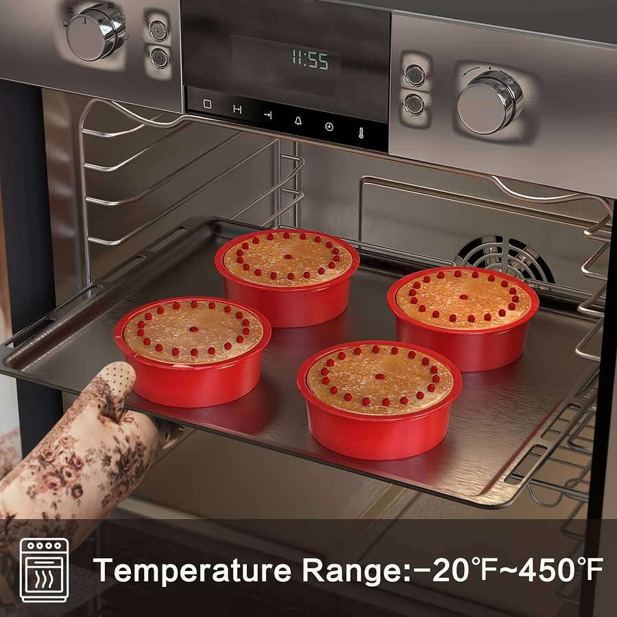 Suitable For Baking Molds Model 4Pcs 10.16Cm