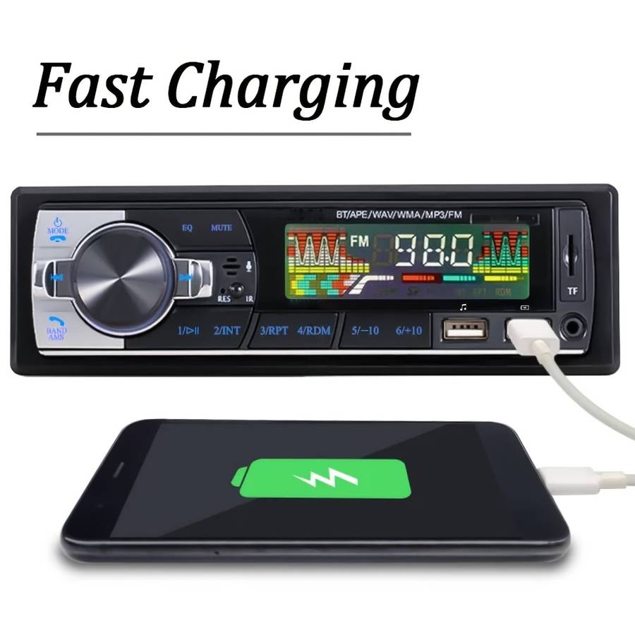 Car Audio  Entertainment System Model 740 Mp3 Radio