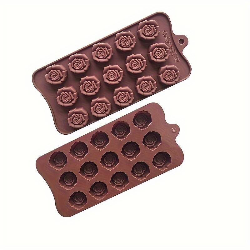 Suitable For Baking Molds Color Brown 15 Roses