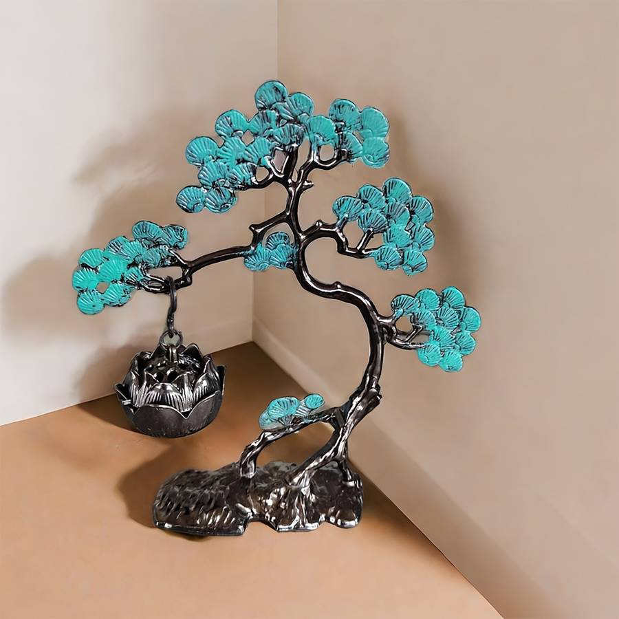 Incense Burner Style  Welcoming Pine And Lotus Incense Burner