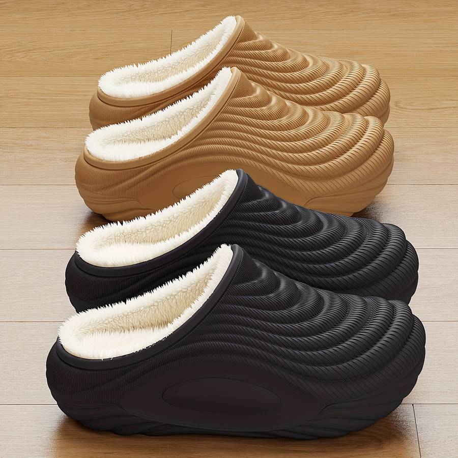 Men Slippers Summer Style Black Size Uk 6.5 To 7