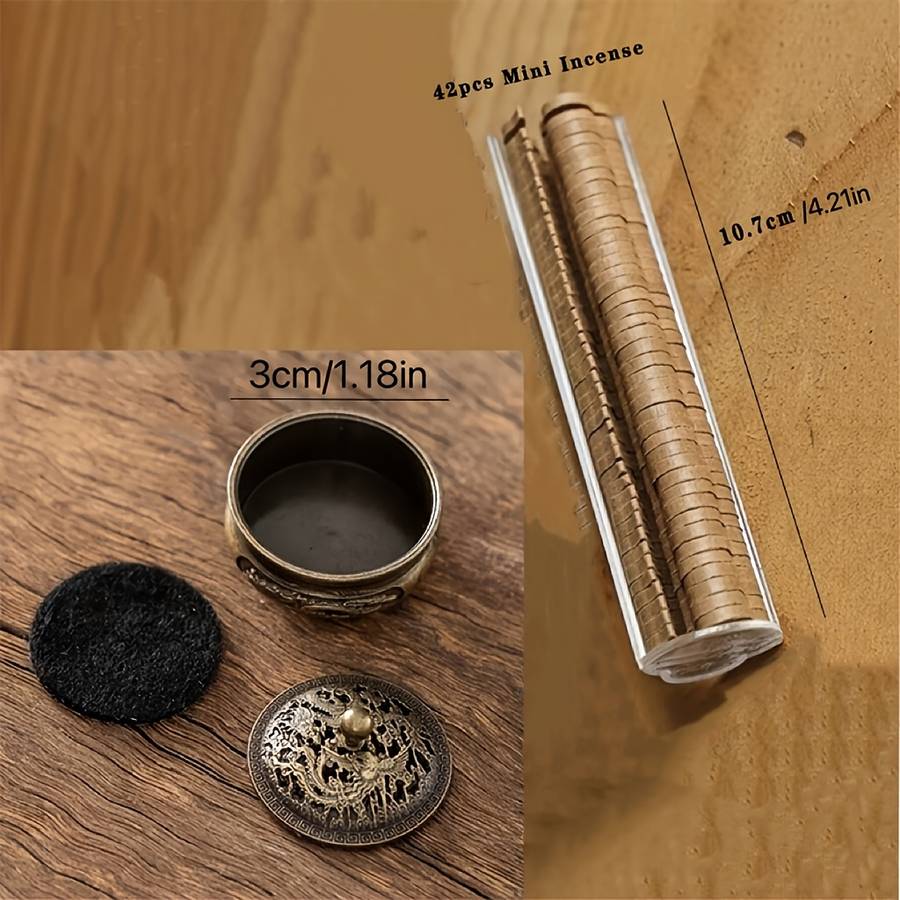 Incense Burner Items  1 Dragon And Phoenix Incense Burner Add  2 Pieces Of Sandalwood