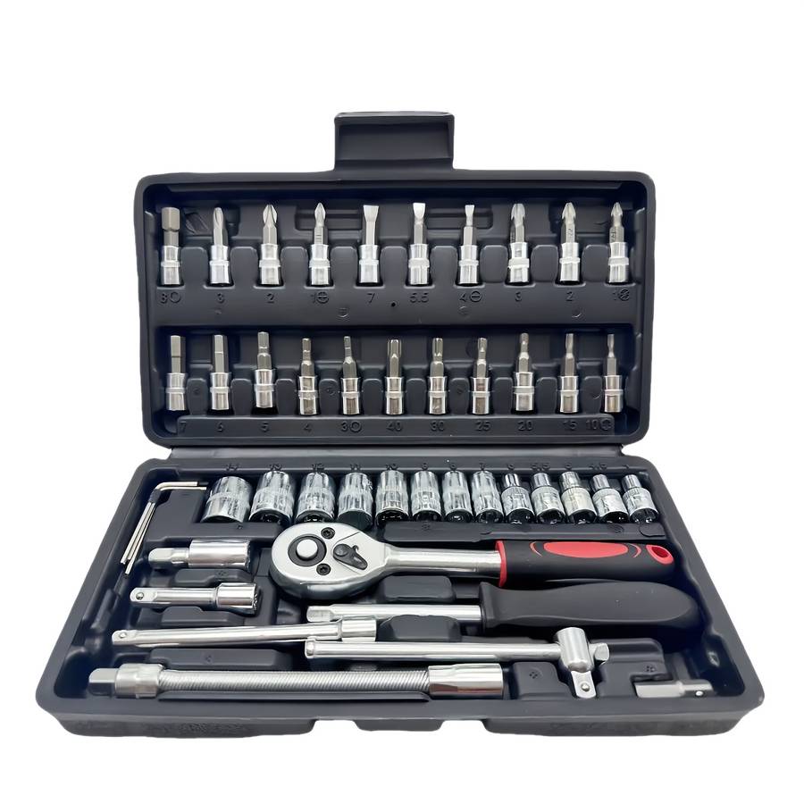 Screwdriver Bit Tool Set Color Regular Orange 151 Piece Set Size 8521455625565