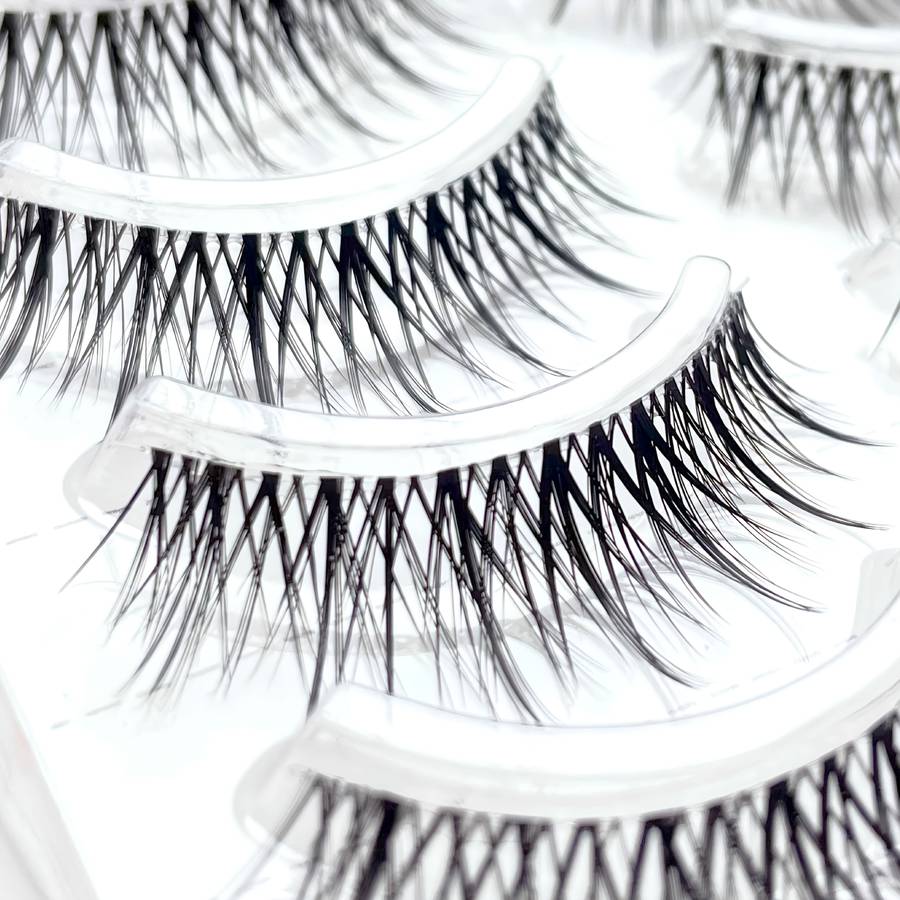 False Eyelashes Style Cross Eyelashes Quantity 5 Pairs