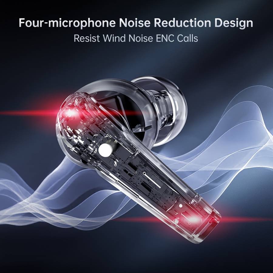 Rechargeable Wireless Earbuds Headphones Headset