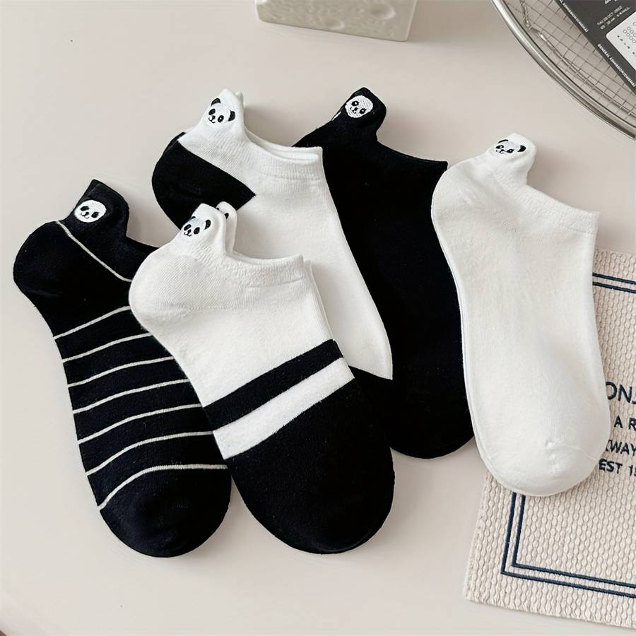 Women S Socks Color Mixed Color5 Pairs Size Onesize