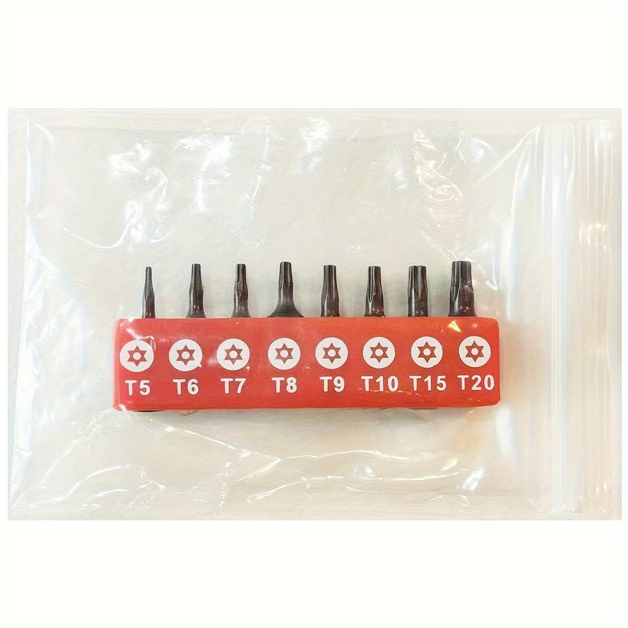 Screwdriver Bit Tool Set Size Tt5 Tt20