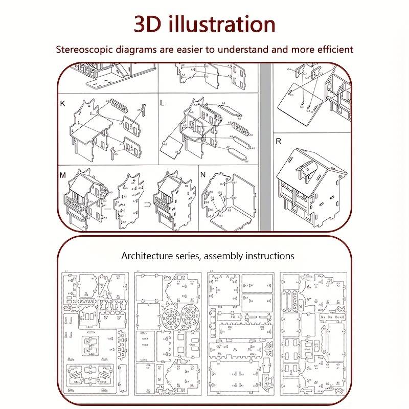 Building Toy Architectural Model Toy Set Items Fenghuang Ancient Town