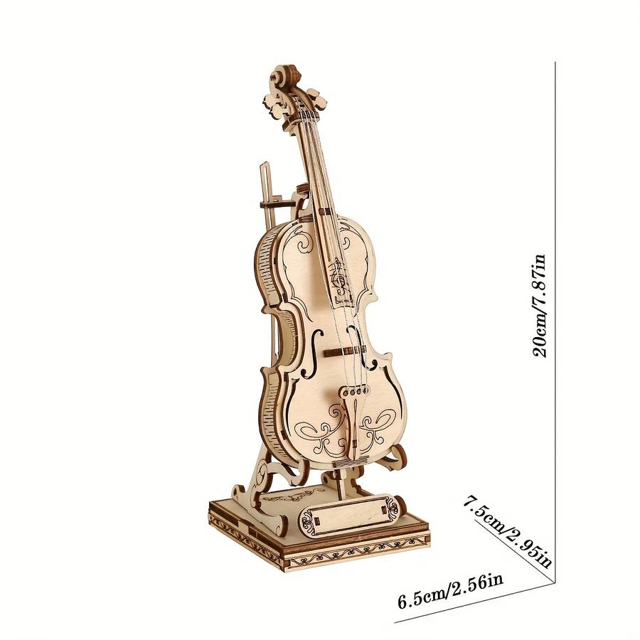 3D Puzzle Musical Instrument Model