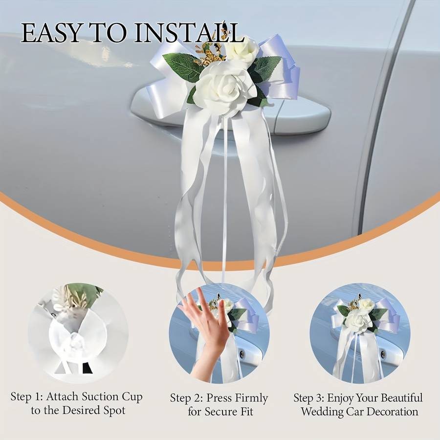 Wedding Supplies Color White 5Pcs