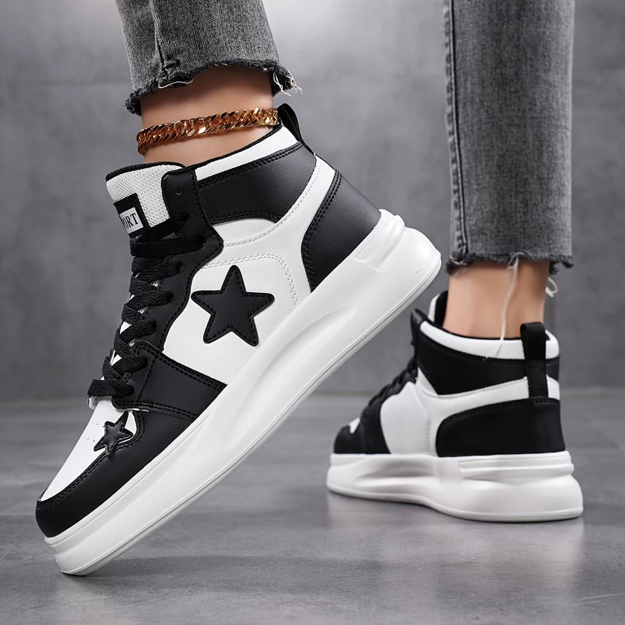 Women S Sneakers Color Black And White Sizeuk 6.5