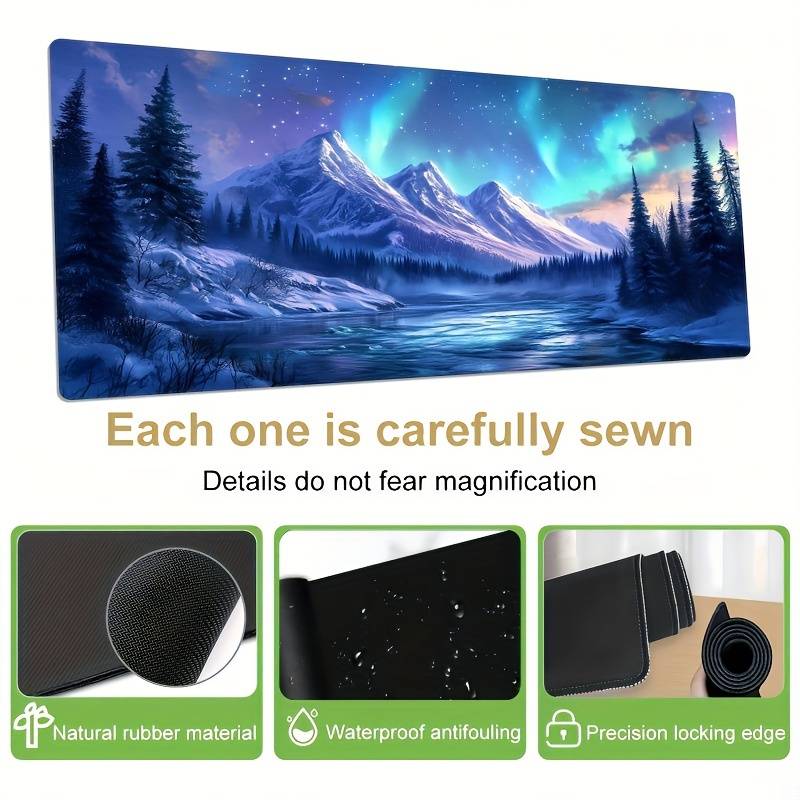 Mouse Pad Size 35.4X15.7Inch