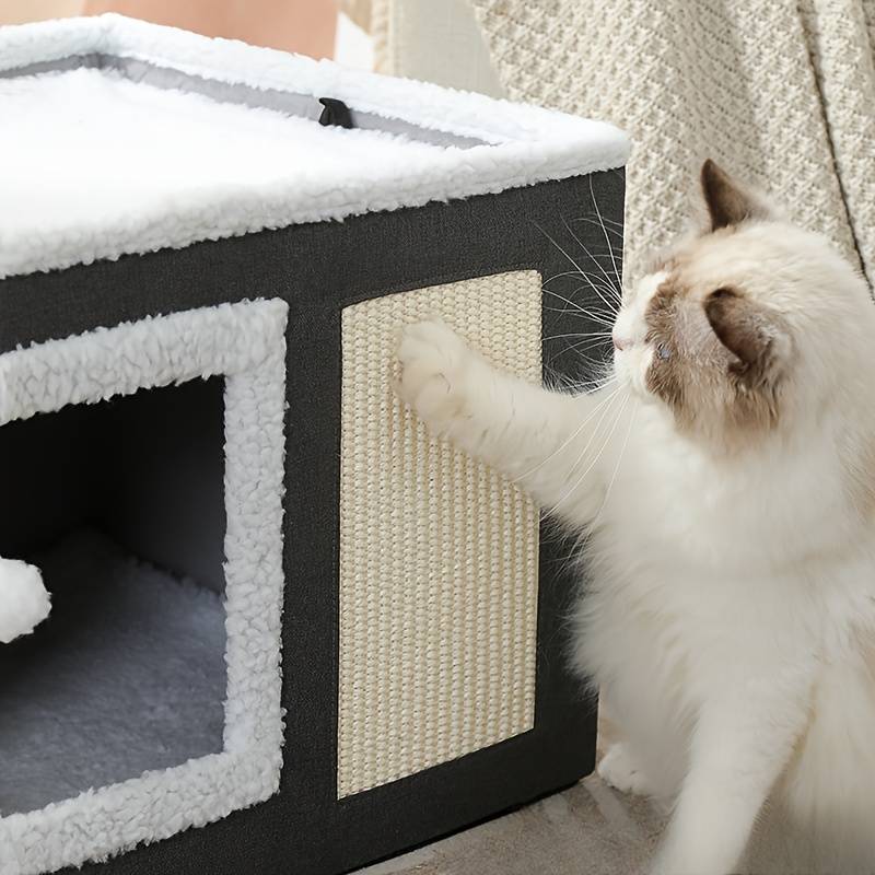Pet Supplies Color Cat Bed Classic Style Blue