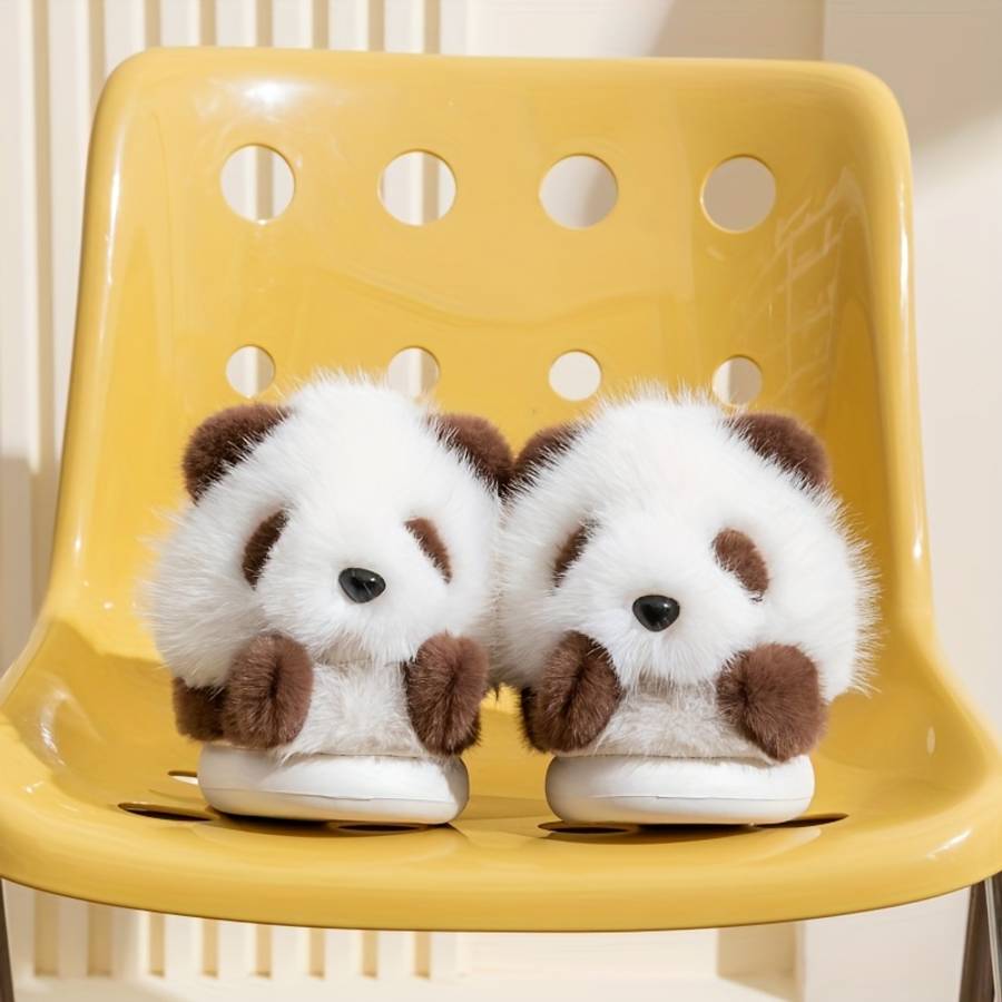 Cotton Slippers Color Black And White Sizeuk 3.5-4