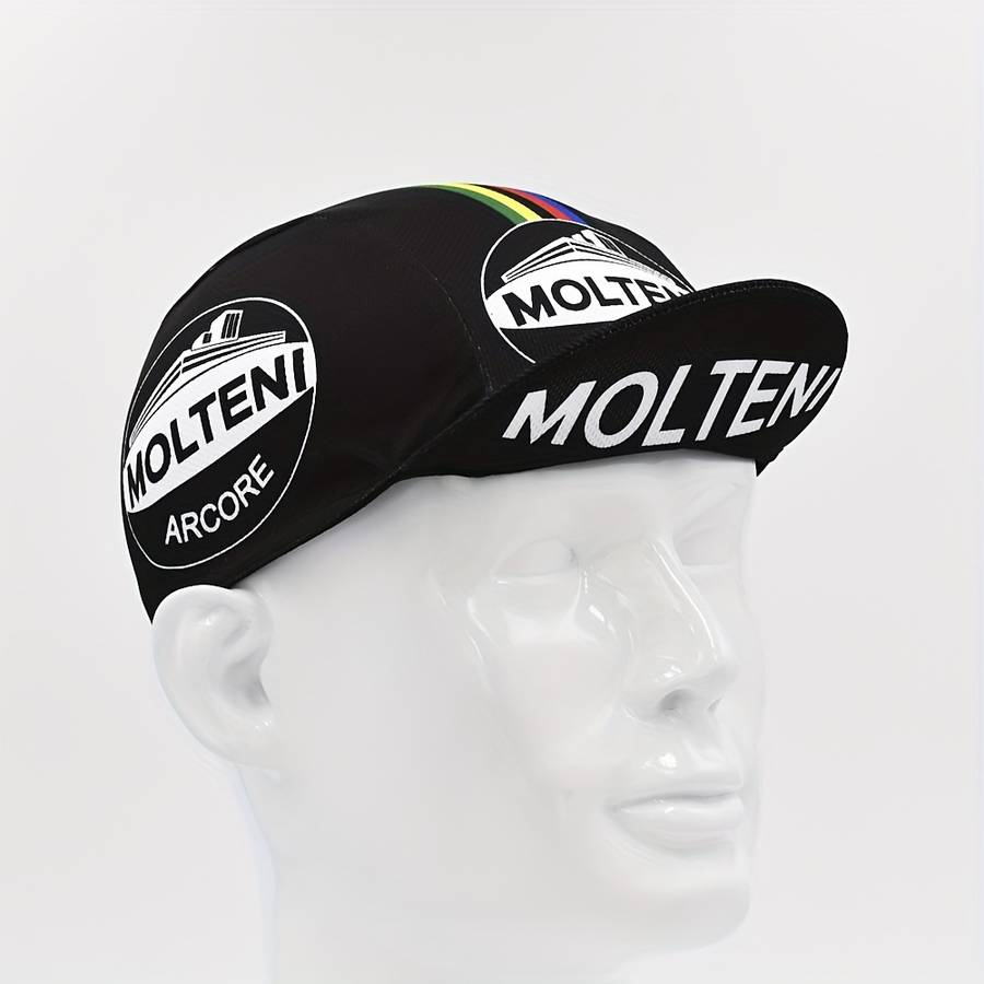 1pc Classic Retro Cycling Cap for Men Women Quick Dry Molteni Design Outdoor Sports Bike Hat H