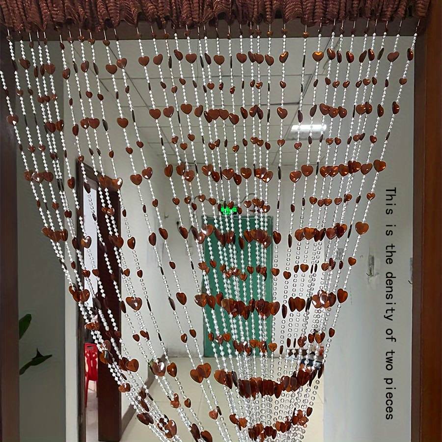 Door Curtain Color Coffee Color Size3.2Ftx6.5Ft