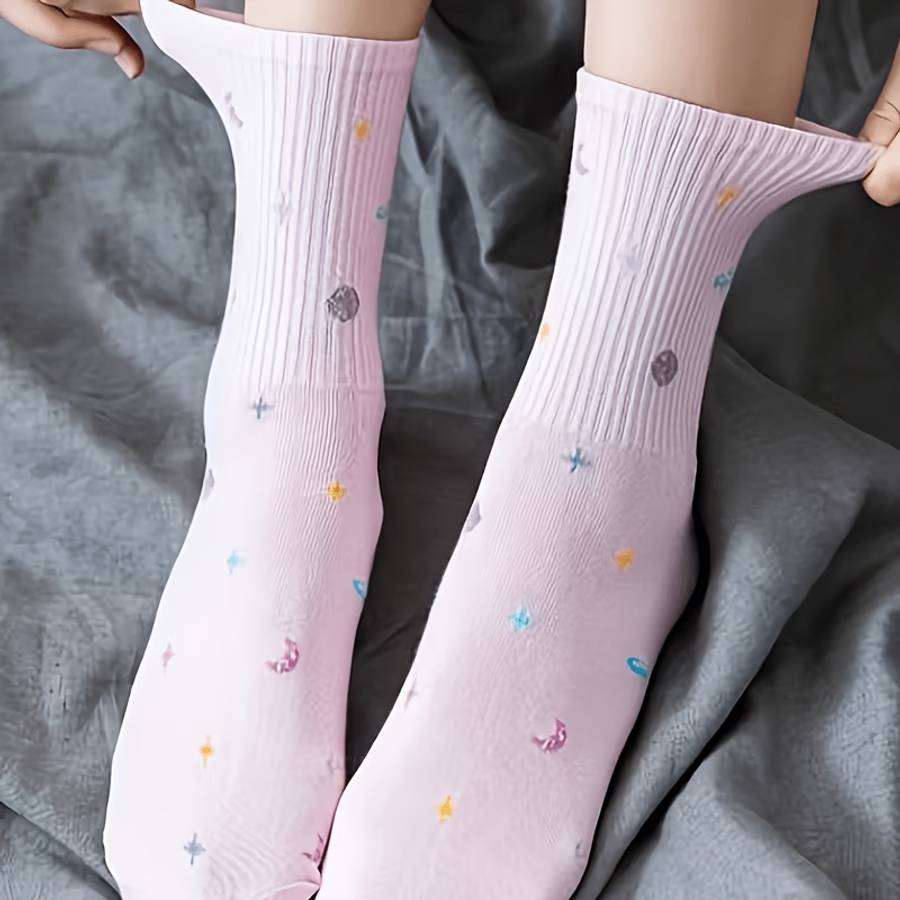Women S Socks Color 5Pairs Mixed Colors