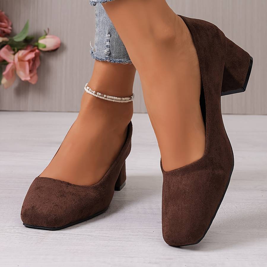 Women S High Heels Color Dark Brown Sizeuk 3.5