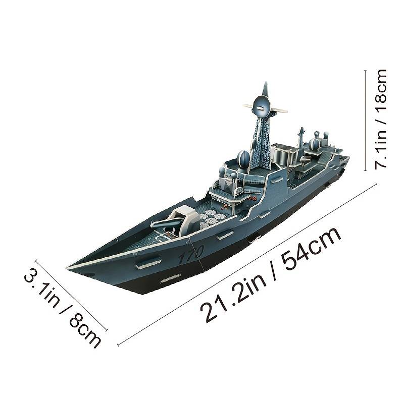 3D Jigsaw Puzzle Model Ship Style Aircraft Carrier  Add   Battleship