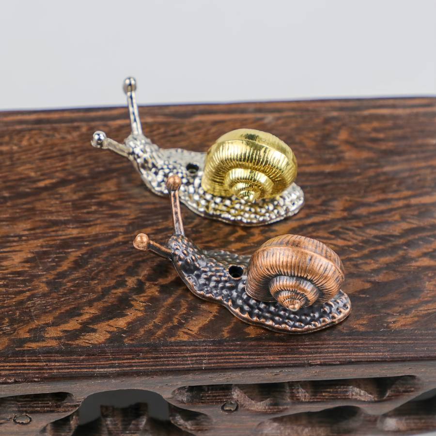 Incense Burner Color  Creative Snail Incense Stick   Red Copper