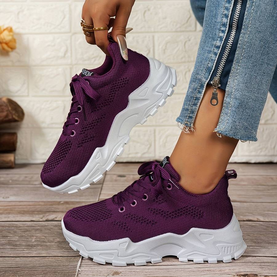 Women S Sneakers Color Red Sizeuk 5.5