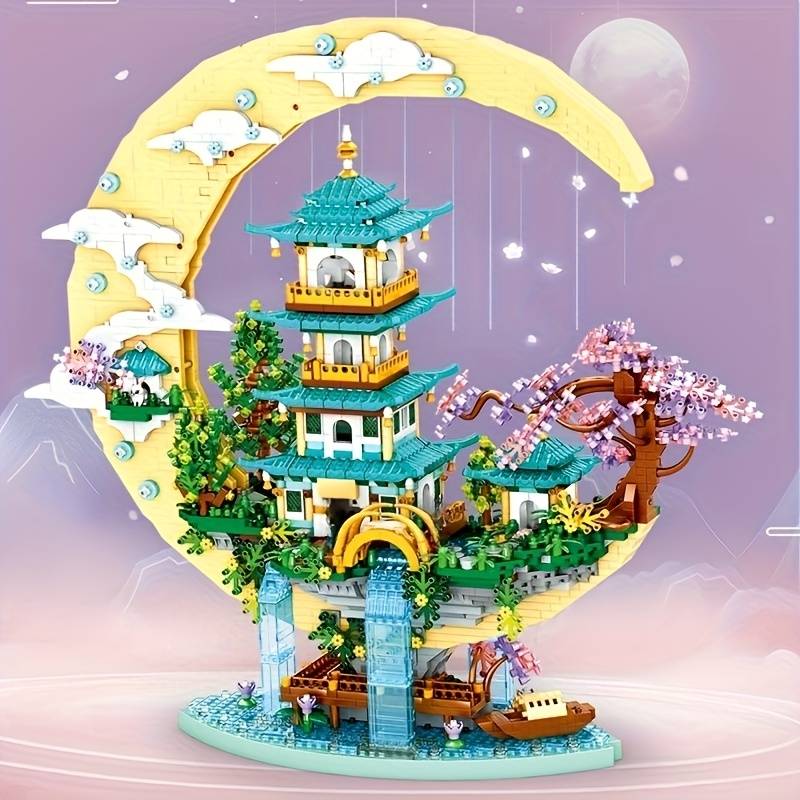 Building Toy Architectural Model Toy Set Model Guanghan Palace