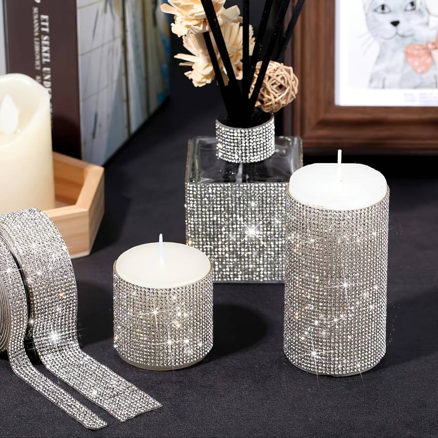 Car Interior Decor 4Pcs 1.32Cm Is  0.52Inchcolor White