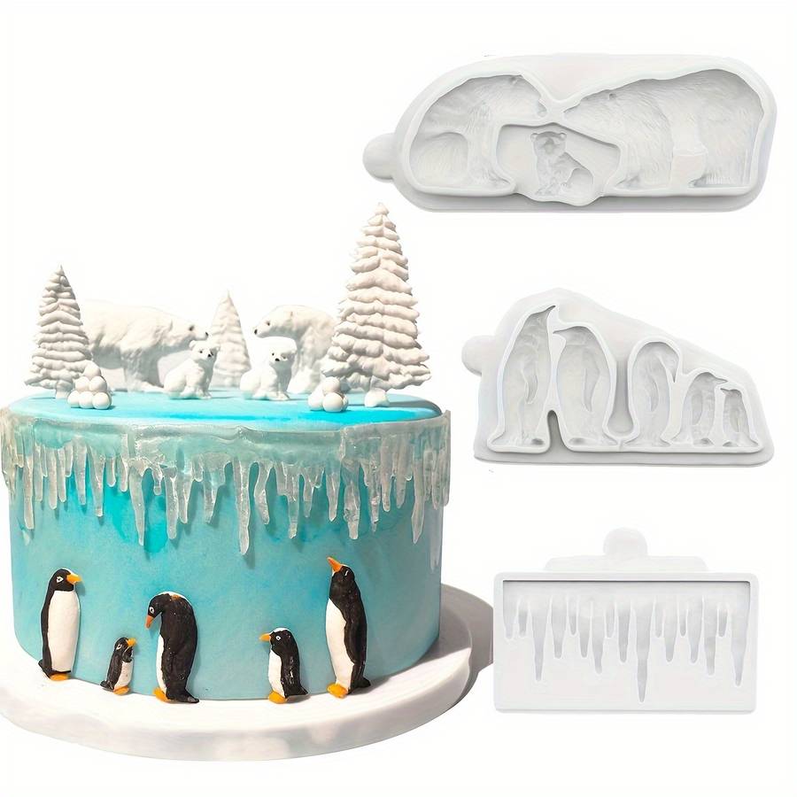 Suitable For Baking Molds Style Penguins